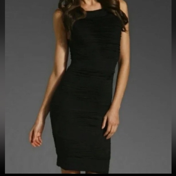 ALICE + OLIVIA WOMENS Elegant Black Sleeveless Dress SIZE 2 - Picture 1 of 12